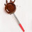 4Pcs Portion Control Ladles Red Plastic Handle Rust-Resistant Metal 5