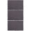 3Pcs Stretch Bench Covers Dark Grey Fabric Protective for Piano Stool 8