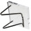 5Pcs Silver Acrylic Crystal Stands for Raw Stone Display 3