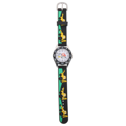 5Pcs Durable Black Children Watch Adjustable for Kids