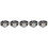 5Pcs Durable Black Children Watch Adjustable for Kids 10