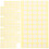 2500Pcs Yellow Clear Double-Sided Acrylic Adhesive Dots for Craft Use 3