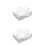 100Pcs Reusable Cushion Pouches White Wraps for Fragile Item Storage 6