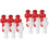 12Pcs Smooth Surface Foosball Players Resin Table Soccer Figurines 5
