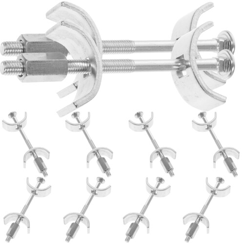 30Pcs Adjustable Silver Countertop Drawbolt for Kitchen Worktops 1