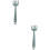 2Pcs Practical Silicone Food Forks Heat-Resistant Kitchen Accessories 8