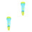 2Pcs Changing Echo Microphone Toy Kids Cosplay Party 4