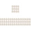 250Pcs White Plastic Post Caps Stylish Railing and Fence Protectors 7