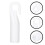 60Pcs White Plastic Tilt Rod Hooks Convenient Home Blind Replacement 10