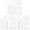 60Pcs White Plastic Tilt Rod Hooks Convenient Home Blind Replacement 2