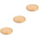 3Pcs Compact Khaki Wood Cutting Boards for Kitchen and Serving 7