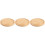 3Pcs Compact Khaki Wood Cutting Boards for Kitchen and Serving 6