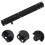 2Pcs Barrel Bolt Slide Lock Black Durable Rust-Resistant Home Security 9