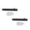 2Pcs Barrel Bolt Slide Lock Black Durable Rust-Resistant Home Security 4
