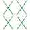 4Pairs Durable Nylon Drumsticks Dark Green Practice Drum Accessories 4