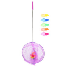 2Sets Telescopic Fishing Net for Kids Lightweight Durable Outdoor Toy