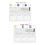 2Sets Acrylic Dry Erase Board for Fridge Clear Weekly Planner with Pen 8