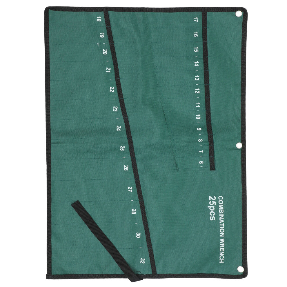 4Pcs Green Oxford Tool Roll Bag Repair Utility Organizer For Craftsmen 353813252006