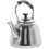 2Pcs Silver Whistling Tea Kettle for Home Use with Safe Handle 8