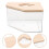 2Pcs Transparent Hamster Sand Bath Box Multi-Use Wooden Lid Small Pet 11