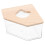 2Pcs Transparent Hamster Sand Bath Box Multi-Use Wooden Lid Small Pet 2