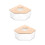 2Pcs Transparent Hamster Sand Bath Box Multi-Use Wooden Lid Small Pet 9