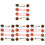32Pcs Assorted Silicone Straw Tips Covers Halloween Straw Cap Set 3