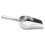 2Pcs Durable Silver Stainless Steel Rice and Fodder Feed Scoops 1