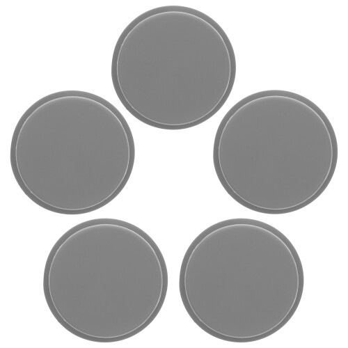 10Pcs High-Grade Silicone Pot Lid Handle Knobs Heat-Resistant Grey 2