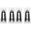 4Pcs Steel Plastic Sectional Couch Connectors Multi-Color Sofa Clips 4
