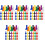 160Pcs Assorted Color Plastic Chess Pawns Durable Board Game Pieces 5