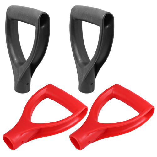 8Pcs Portable Plastic Grip Handles D-Shaped for Spade and Snow