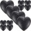 40Pcs Black Silicone Glasses Ear Grips for Secure Eyeglass Fit 1