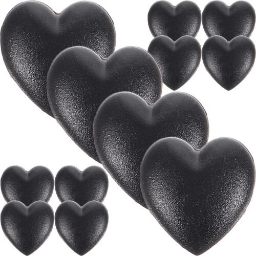 40Pcs Black Silicone Glasses Ear Grips for Secure Eyeglass Fit