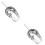 2Pcs Durable Silver Stainless Steel Rice and Fodder Feed Scoops 7