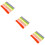18Pcs Colored Chenille Craft Cleaners Soft Fluffy Twisting DIY Sticks 10