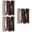 600Pcs Coffee Chenille Stems Twistable Rods for Creative Craft Making 8