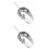 2Pcs Durable Silver Stainless Steel Rice and Fodder Feed Scoops 6