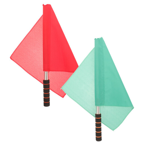 10Pcs Polyester Soccer Referee Flags for Sports Events 1