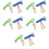 10Pcs Durable Wooden Handle Jump Rope for Physical Education Training 8
