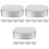 15Pcs Portable Aluminum Storage Cans Small Metal Boxes for Candy Soap 5