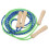 10Pcs Durable Wooden Handle Jump Rope for Physical Education Training 1