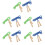 10Pcs Durable Wooden Handle Jump Rope for Physical Education Training 7