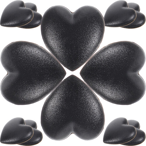 40Pcs Black Silicone Glasses Ear Grips for Secure Eyeglass Fit 1