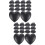 40Pcs Black Silicone Glasses Ear Grips for Secure Eyeglass Fit 8