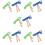 10Pcs Durable Wooden Handle Jump Rope for Physical Education Training 9