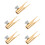 5Pcs Golden Eyeliner Pencil Sharpener Practical Manual Sharpener Gift 5