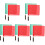 10Pcs Polyester Soccer Referee Flags for Sports Events 4