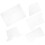 4Sets Clear Acrylic Card Holder Patterns for DIY Craft Work 3