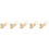 5Pcs Golden Eyeliner Pencil Sharpener Practical Manual Sharpener Gift 8